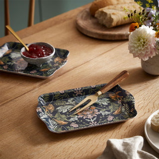 Ulster Weavers Finch & Flower Scatter Tray | Kitchen Tray With Handles - 21cm