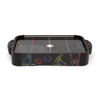 Electronic Tabletop Air Hockey Game with LED Lighting & Blower Air Hockey Table