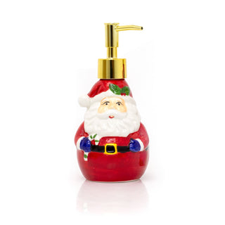 Christmas Character Soap Dispenser | Ceramic Hand Wash Bathroom Soap Dispenser