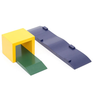 10 Piece Wooden Crazy Golf Garden Game | 2 Player Family Kids Golf Set Outdoor Lawn Games | Children's Garden Games