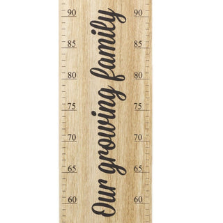 100cm Children's Wooden Height Chart | Kids Growth Chart Children's Room | Kids Bedroom Accessories