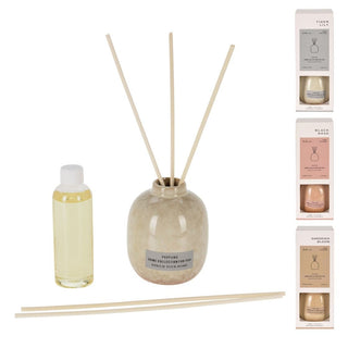 100ml Ceramic Reed Diffuser | Floral Fragrance Room Diffuser - Aroma gift