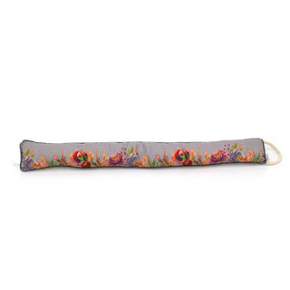 94cm Beautiful Floral Fabric Draught Excluder For Doors | Winter Draft Excluder Door Draught Cushion | Botanical Draft Insulator Door Draught Cushion