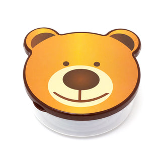 Set Of 4 Children's Animal Snack Pots | Kids Nesting Snack Containers