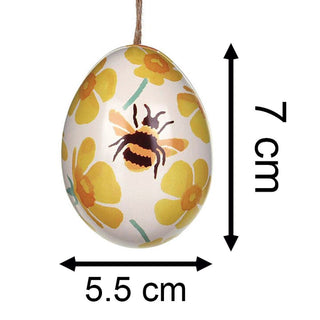 Emma Bridgewater - Hanging Mini Egg-Shaped Tin | Small Tin Egg - Easter Gifts