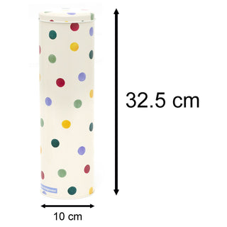 Emma Bridgewater Polka Dot Spaghetti Tin | Kitchen Pasta Storage Jar With Lid