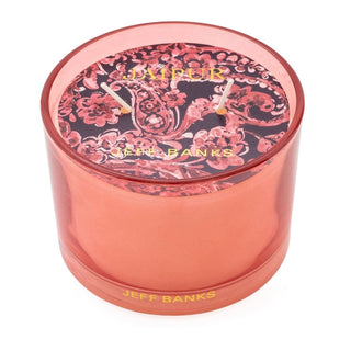 2 Wick Scented Candle Kashmir & Fig | Fig Fragrance Candle With Glass Holder