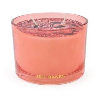 2 Wick Scented Candle Kashmir & Fig | Fig Fragrance Candle With Glass Holder