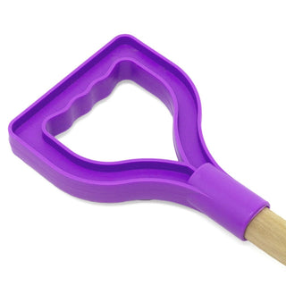22 - Inch Square End Spade with Wooden Shaft & Plastic Grip – For Kids & Beach