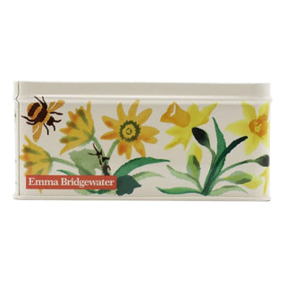 Emma Bridgewater - Wild Flowers Rectangle Storage Tin Biscuit Treat Storage Tin