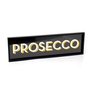 Vintage Art Deco Bar Sign | Stylish Typography Wall Art Decorative Party Plaque - Prosecco