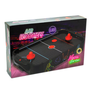 Electronic Tabletop Air Hockey Game with LED Lighting & Blower Air Hockey Table