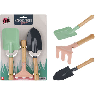 Set Of 3 Garden Hand Tools For Children | 3 Piece Gardening Set For Kids