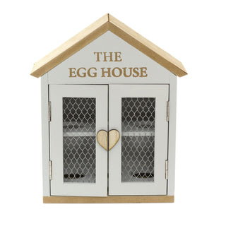 Shabby Chic Wooden Egg House | Egg Storage Rack | Egg Cabinet - The Egg House