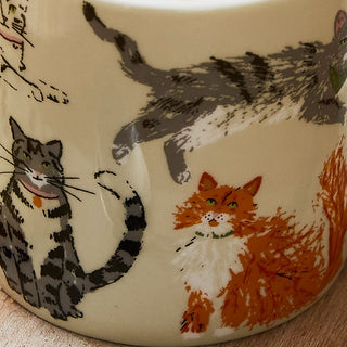 Ulster Weavers Feline Friends | Cats New Bone China Coffee Mug - 250ml
