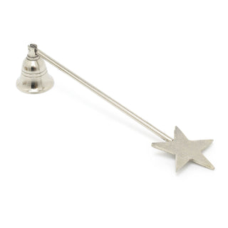 Silver Metal Candle Snuffer 23cm | Candle Extinguisher Candle Tool | Candle Accessories