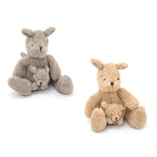 Decorative Fabric Kangaroo and Joey Doorstop Cute Door Holder | Novelty Indoor Door Stop Kangaroo And Baby | Animal Door Stopper Weighted Door Stop