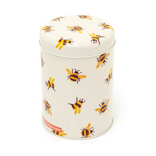 Emma Bridgewater Bumblebee Round Tin Caddy | Bee Kitchen Storage Jar