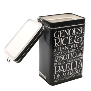 Emma Bridgewater Black Toast & Marmalade Food Storage Kitchen Clip Lid Black Tin