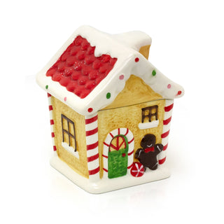 Christmas Gingerbread House Cookie Jar | Christmas Gingerbread Biscuit Barrel