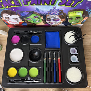 Grafix Spooktacular Halloween Face Paints Set Make Up Kit For Children