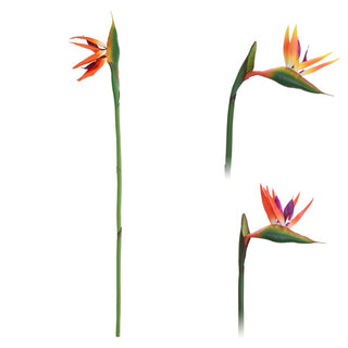 Artificial Bird Of Paradise Flower Stem | Extra Large Faux Crane Flower Spray - 90cm