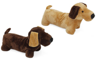 Adorable Sausage Dog Dachshund Puppy Doorstop - Novelty Animal Door Stop