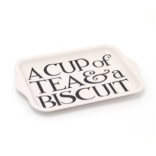 Emma Bridgewater Black Toast & Marmalade Small Tin Tea Tray 24cm