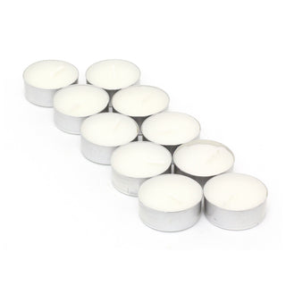 Set Of 10 Tree Of Life Scented Tea Light Candles | 10 Piece Fragrance Tealight Candles | Aromatherapy Candle Gift Box