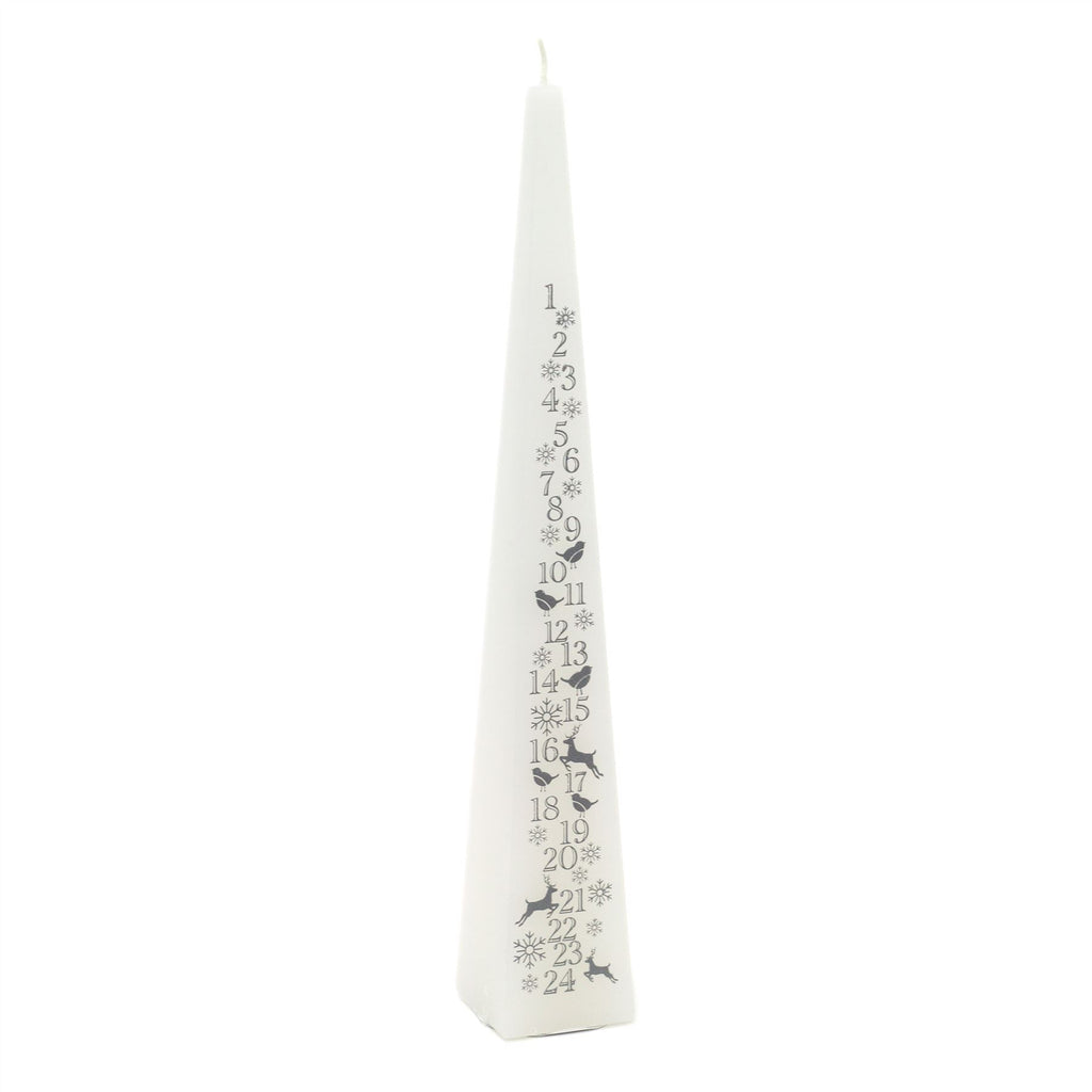 Large Traditional Countdown To Christmas Pyramid Advent Candle Chris