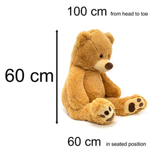 100cm Giant Teddy Bear Cuddly Toy | Extra Large Teddy Bear Super Cuddly Plush Toy | Big Teddy Bear Soft Teddy Bears Giant Soft Toy