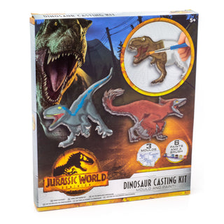 Jurassic World Dominion Dinosaur Mould And Paint Set | Kids Jurassic Dinosaur Activity Set | Dino Mould And Paint Kits For Kids - Dinosaur Gifts