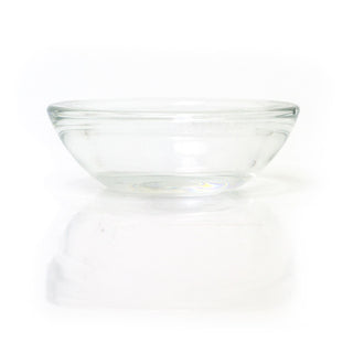 Clear Glass Tea Light Holder | Round Tealight Candle Holder Votive Candle Pot