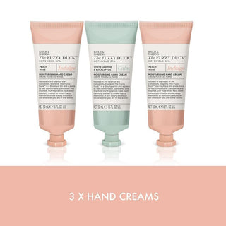 3 Piece Luxury Hand Cream Treats | Moisturising Hand Lotions Skincare Gift Box