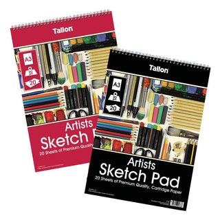 A3 Artist Sketch Pad 20 Sheets Art Sketchbook | Sketching Book For Artists