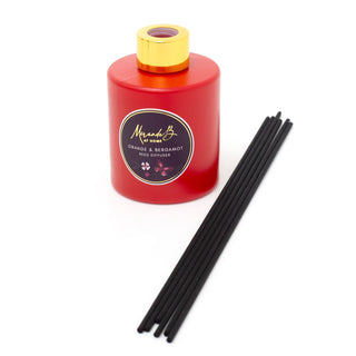 Serenity Garden Reed Diffuser with Orange & Bergamot Scent | 150ml Aroma Gift
