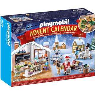 Playmobil 71088 Christmas Baking Advent Calendar | Bakery Toy Advent Calendar