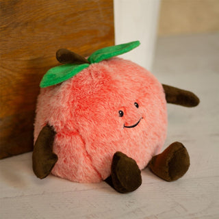 Apple Fruit Doorstop | Novelty Plush Fabric Fruit Shaped Door Stop - 1.5kg