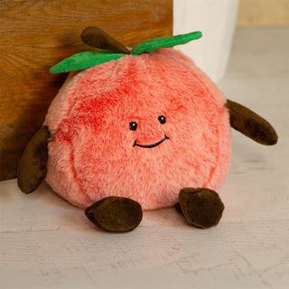 Apple Fruit Doorstop | Novelty Plush Fabric Fruit Shaped Door Stop - 1.5kg