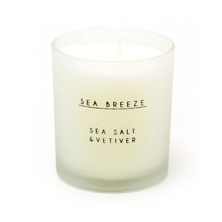 Sea Breeze Nautical Candle | Sea Salt & Vetiver Fragrance Soy Wax Blend Candle