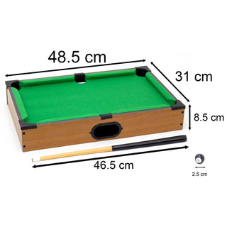 Table Top Mini Pool Table | Billiard Table Kids Pool Table Children's Pool Table