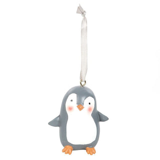 Baby Penguin Christmas Tree Bauble | Resin Penguin Christmas Tree Ornament
