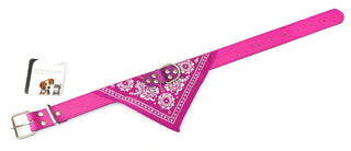 60Cm Fashionable Doggy Bandana Collar ~ Pink