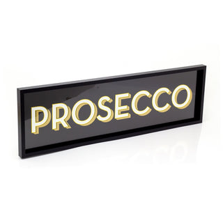 Vintage Art Deco Bar Sign | Stylish Typography Wall Art Decorative Party Plaque - Prosecco