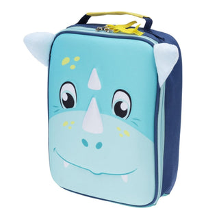 Blue Dinosaur Lunch Bag for Boys | Insulated Kids Lunchbox with Handle Age 2+