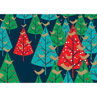 Brilliant Birds Advent Calendar Greetings Card | Christmas Advent Calendar