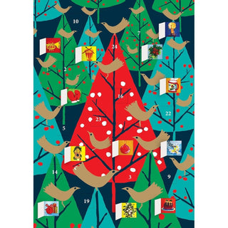 Brilliant Birds Advent Calendar Greetings Card | Christmas Advent Calendar