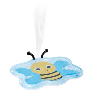 Bumble Bee Sprinkler Splash Pool | Toddler Paddling Pool with Shower Feature