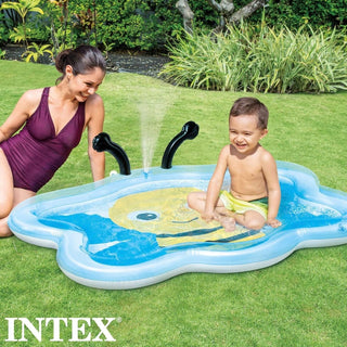 Bumble Bee Sprinkler Splash Pool | Toddler Paddling Pool with Shower Feature