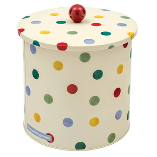Emma Bridgewater Polka Dot Biscuit Barrel | Airtight Biscuit Tin With Lid